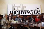 Den Haag 3 december 2018
Erica Terpstra bij het libelle nieuwscafe in Dudok. Ebru Umar
