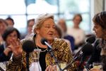 Den Haag 3 december 2018
Erica Terpstra bij het libelle nieuwscafe in Dudok. Ebru Umar
