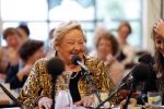 Den Haag 3 december 2018
Erica Terpstra bij het libelle nieuwscafe in Dudok. Ebru Umar