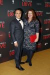 Amsterdam 26 november 2018
Premiere All you need is love in het delamar theater. Eva v d Gucht met man