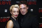 Amsterdam 26 november 2018
Premiere All you need is love in het delamar theater. Gedja v Huet met zijn vrouw Karina Smulders