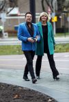 Amsterdam 6 december 2018
Koningin Maxima opent het nieuwe pand van de postcodeloterij. Gerard Joling en irene Moors