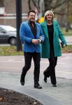 Amsterdam 6 december 2018
Koningin Maxima opent het nieuwe pand van de postcodeloterij. Gerard Joling en irene Moors