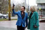 Amsterdam 6 december 2018
Koningin Maxima opent het nieuwe pand van de postcodeloterij. Gerard Joling en irene Moors