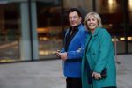 Amsterdam 6 december 2018
Koningin Maxima opent het nieuwe pand van de postcodeloterij. Gerard Joling en irene Moors