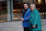 Amsterdam 6 december 2018
Koningin Maxima opent het nieuwe pand van de postcodeloterij. Gerard Joling en irene Moors