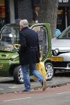 Amsterdam, 16 November 2018 
Harry Mens wandelend op de PC Hooftstraat