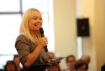 Den Haag 3 december 2018
Erica Terpstra bij het libelle nieuwscafe in Dudok. Hilmar Mulder