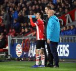 Eindhoven,24 November 2019
Kompetitie Seizoen 2018-2019 PSV-SC Heerenveen, eindstand 3-0
Hirving Lozano scoort 1-0 en 3-0
