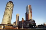 Rotterdam 15 november 2018
Memphis Depay heeft de penthouse in appartementen complex Montevideo in Rotterdam. Het ligt naast Hotel New York en de Erasmusbrug.