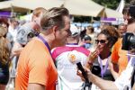 Amsterdam 1 juli 2018
Minister Hugo de Jonge doet met de Edwin Evers Run mee. Zijn vrouw Mireille loopt ook mee.