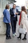 Den Haag 3 december 2018
Minister Hugo de Jonge arriveert bij libelle Nieuwscafe ( in Dudok. Ebru Umar interviewt hem. matthijs Albers intervieuwt hem