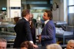 Den Haag 3 december 2018
Minister Hugo de Jonge arriveert bij libelle Nieuwscafe ( in Dudok. Ebru Umar interviewt hem. matthijs Albers intervieuwt hem