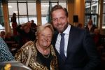 Den Haag 3 december 2018
Minister Hugo de Jonge arriveert bij libelle Nieuwscafe ( in Dudok. Ebru Umar interviewt hem. Hugo en Erica Terpstra