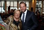 Den Haag 3 december 2018
Minister Hugo de Jonge arriveert bij libelle Nieuwscafe ( in Dudok. Ebru Umar interviewt hem. Hugo en Erica Terpstra