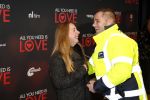 Amsterdam 26 november 2018
Premiere All you need is love in het delamar theater. Een spontaan huwelijks aanzoek op de rode loper van ANWB wegenwacht werknemer