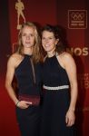 Amsterdam 19 december 2018
Sportman van het jaar verkiezing in afas live. Ireen Wust met partner Letitia de Jong
