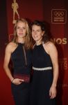 Amsterdam 19 december 2018
Sportman van het jaar verkiezing in afas live. Ireen Wust met partner Letitia de Jong