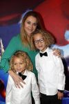 Amsterdam 24 november 2018
Premiere van de Grinch in pathe arena.
irene Avogadri kwam met haar zoons