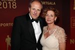 Amsterdam 19 december 2018
Sportman van het jaar verkiezing in afas live. Jac Orie met partner