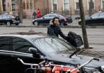 Den Haag 3 december 2018
Jesse Klaver op de fiets in Den haag.