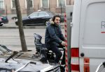 Den Haag 3 december 2018
Jesse Klaver op de fiets in Den haag.