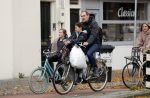 Amsterdam 14 november 2018
Johan Neijenhuis met kinde(eren) op de fiets