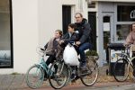 Amsterdam 14 november 2018
Johan Neijenhuis met kinde(eren) op de fiets