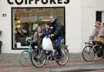 Amsterdam 14 november 2018
Johan Neijenhuis met kinde(eren) op de fiets