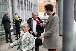 Den Bosch 30 november 2018
Rechtszaak tussen Johan Vlemmix en Patricia Paay. Johan kwam met een look a like pop ( in rolstoel) van zichzelf en Patricia kwam met haar man Robbert Hinfelaar naar de rechtbank in Den Bosch.