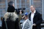 Den Bosch 30 november 2018
Rechtszaak tussen Johan Vlemmix en Patricia Paay. Johan kwam met een look a like pop ( in rolstoel) van zichzelf en Patricia kwam met haar man Robbert Hinfelaar naar de rechtbank in Den Bosch.