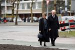 Amsterdam 6 december 2018
Koningin Maxima opent het nieuwe pand van de postcodeloterij. Joop en Janine v d Ende