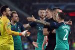 Eindhoven, 24 Oktober 2018 PSV-Tottemham Hotspur.
Duel in de voorronde Champions League, eindstand 2-2.
Kieran Trippier Christian Eriksen en Michel Vorm