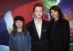 Amsterdam 24 november 2018
Premiere van de Grinch in pathe arena.
Kim v Kooten kwam met dochter Kee Derwig en zoon Roman Derwig.