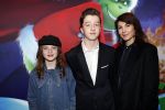 Amsterdam 24 november 2018
Premiere van de Grinch in pathe arena.
Kim v Kooten kwam met dochter Kee Derwig en zoon Roman Derwig.