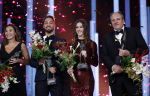 Amsterdam 19 december 2018
Sportman van het jaar verkiezing in afas live. Kjeld Nuis met Sportvrouw van het Jaar 2018 Suzanne Schulting, gehandicapte sporter van het Jaar 2018 Bibian Mentel en de coaches van het Jaar 2018 Jac Orie en Raemon Sluijter De baanwielrenners werden ploeg van het jaar, Marianne Timmer kreeg een ouvre prijs en Rico Verhoeven werd door de Zapp kijkers gekozen tot meest populaire sporter.