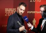 Amsterdam 19 december 2018
Sportman van het jaar verkiezing in afas live. Kjeld Nuis met Sportvrouw van het Jaar 2018 Suzanne Schulting, gehandicapte sporter van het Jaar 2018 Bibian Mentel en de coaches van het Jaar 2018 Jac Orie en Raemon Sluijter De baanwielrenners werden ploeg van het jaar, Marianne Timmer kreeg een ouvre prijs en Rico Verhoeven werd door de Zapp kijkers gekozen tot meest populaire sporter.