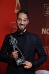 Amsterdam 19 december 2018
Sportman van het jaar verkiezing in afas live. Kjeld Nuis met Sportvrouw van het Jaar 2018 Suzanne Schulting, gehandicapte sporter van het Jaar 2018 Bibian Mentel en de coaches van het Jaar 2018 Jac Orie en Raemon Sluijter De baanwielrenners werden ploeg van het jaar, Marianne Timmer kreeg een ouvre prijs en Rico Verhoeven werd door de Zapp kijkers gekozen tot meest populaire sporter.