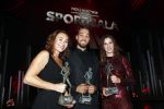 Amsterdam 19 december 2018
Sportman van het jaar verkiezing in afas live. Kjeld Nuis met Sportvrouw van het Jaar 2018 Suzanne Schulting, gehandicapte sporter van het Jaar 2018 Bibian Mentel en de coaches van het Jaar 2018 Jac Orie en Raemon Sluijter De baanwielrenners werden ploeg van het jaar, Marianne Timmer kreeg een ouvre prijs en Rico Verhoeven werd door de Zapp kijkers gekozen tot meest populaire sporter.