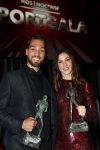 Amsterdam 19 december 2018
Sportman van het jaar verkiezing in afas live. Kjeld Nuis met Sportvrouw van het Jaar 2018 Suzanne Schulting, gehandicapte sporter van het Jaar 2018 Bibian Mentel en de coaches van het Jaar 2018 Jac Orie en Raemon Sluijter De baanwielrenners werden ploeg van het jaar, Marianne Timmer kreeg een ouvre prijs en Rico Verhoeven werd door de Zapp kijkers gekozen tot meest populaire sporter.