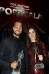 Amsterdam 19 december 2018
Sportman van het jaar verkiezing in afas live. Kjeld Nuis met Sportvrouw van het Jaar 2018 Suzanne Schulting, gehandicapte sporter van het Jaar 2018 Bibian Mentel en de coaches van het Jaar 2018 Jac Orie en Raemon Sluijter De baanwielrenners werden ploeg van het jaar, Marianne Timmer kreeg een ouvre prijs en Rico Verhoeven werd door de Zapp kijkers gekozen tot meest populaire sporter.