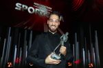 Amsterdam 19 december 2018
Sportman van het jaar verkiezing in afas live. Kjeld Nuis met Sportvrouw van het Jaar 2018 Suzanne Schulting, gehandicapte sporter van het Jaar 2018 Bibian Mentel en de coaches van het Jaar 2018 Jac Orie en Raemon Sluijter De baanwielrenners werden ploeg van het jaar, Marianne Timmer kreeg een ouvre prijs en Rico Verhoeven werd door de Zapp kijkers gekozen tot meest populaire sporter.