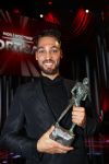 Amsterdam 19 december 2018
Sportman van het jaar verkiezing in afas live. Kjeld Nuis met Sportvrouw van het Jaar 2018 Suzanne Schulting, gehandicapte sporter van het Jaar 2018 Bibian Mentel en de coaches van het Jaar 2018 Jac Orie en Raemon Sluijter De baanwielrenners werden ploeg van het jaar, Marianne Timmer kreeg een ouvre prijs en Rico Verhoeven werd door de Zapp kijkers gekozen tot meest populaire sporter.