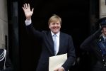 Amsterdam 6 december 2018
Prins Claus prijzen in paleis op de dam . Aanwezig Prinses Baetrix Prinses Mabel Prins Constantijn Koning Willem Alexander en koningin Maxima.