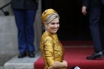 Amsterdam 6 december 2018
Prins Claus prijzen in paleis op de dam . Aanwezig Prinses Baetrix Prinses Mabel Prins Constantijn Koning Willem Alexander en koningin Maxima.