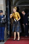 Amsterdam 6 december 2018
Prins Claus prijzen in paleis op de dam . Aanwezig Prinses Baetrix Prinses Mabel Prins Constantijn Koning Willem Alexander en koningin Maxima.