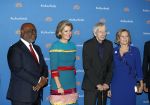 Amsterdam 26 november 2018
Koningin Maxima reikt in het Muziekgebouw aan t IJ de Prins Bernhard Cultuurfonds Prijs uit aan dirigent en componist Reinbert de Leeuw