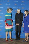 Amsterdam 26 november 2018
Koningin Maxima reikt in het Muziekgebouw aan t IJ de Prins Bernhard Cultuurfonds Prijs uit aan dirigent en componist Reinbert de Leeuw