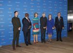 Amsterdam 26 november 2018
Koningin Maxima reikt in het Muziekgebouw aan t IJ de Prins Bernhard Cultuurfonds Prijs uit aan dirigent en componist Reinbert de Leeuw