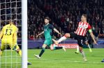 Eindhoven, 24 Oktober 2018 PSV-Tottemham Hotspur.
Duel in de voorronde Champions League, eindstand 2-2.
Luuk de Jong scoort de 2-2